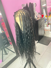 Load image into Gallery viewer, Boho knotless braided wig
